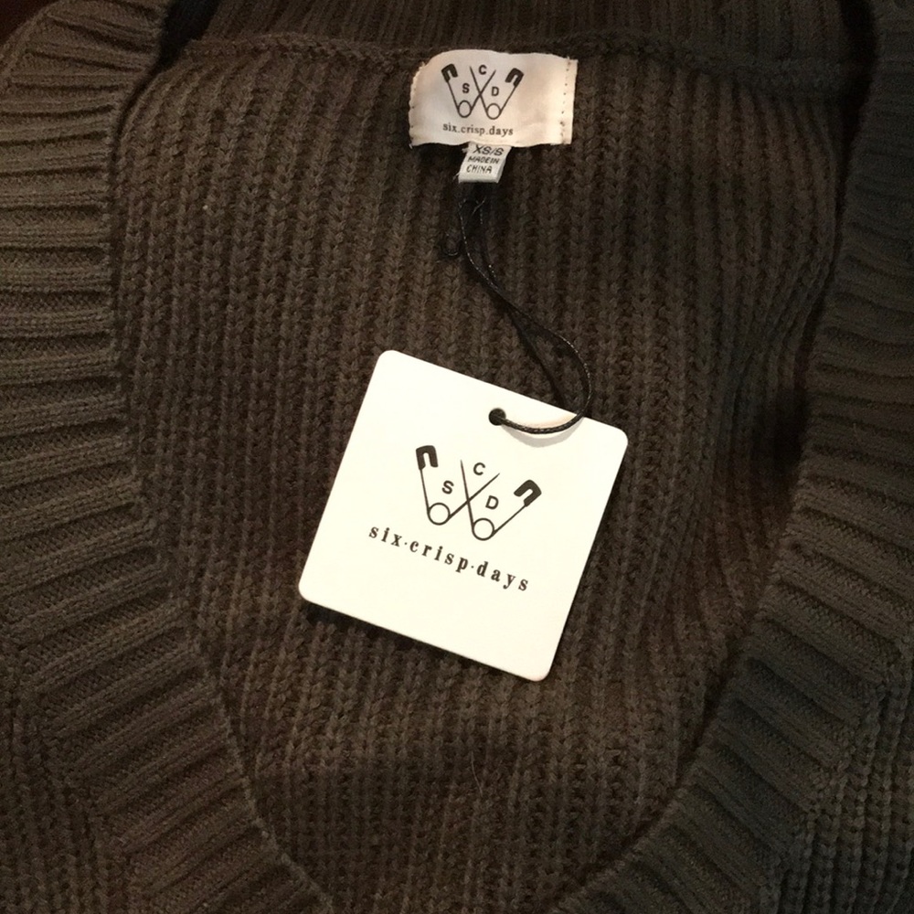 Nasty Gal True Nature v Neck Sweater - Picture 3 of 3